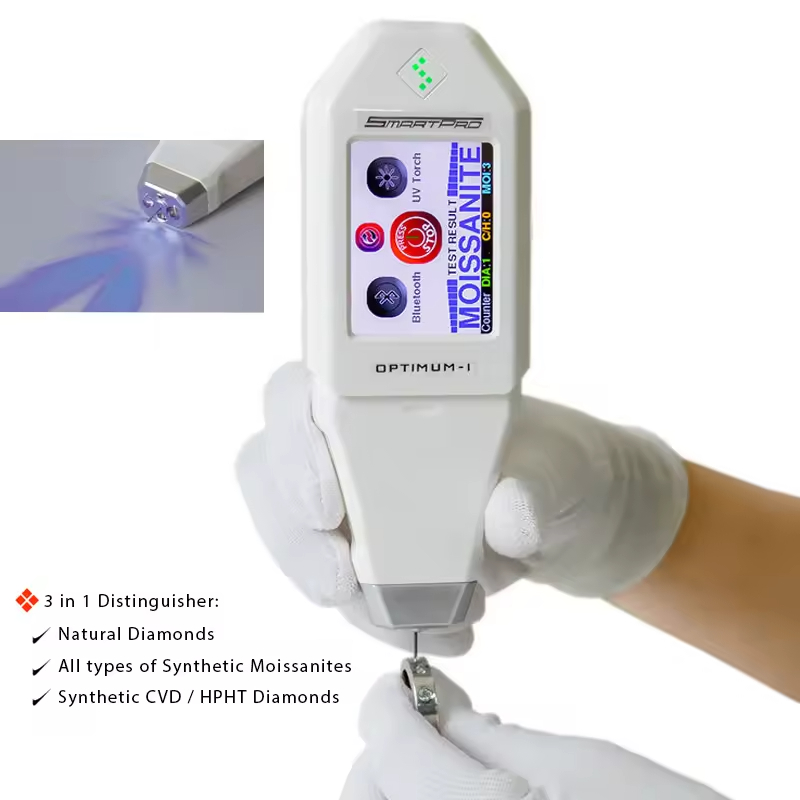 SmartPro 3 in 1 Precious Stone Distinguisher Lab Grown CVD HPHT Natural Diamond Moissanite Tester
